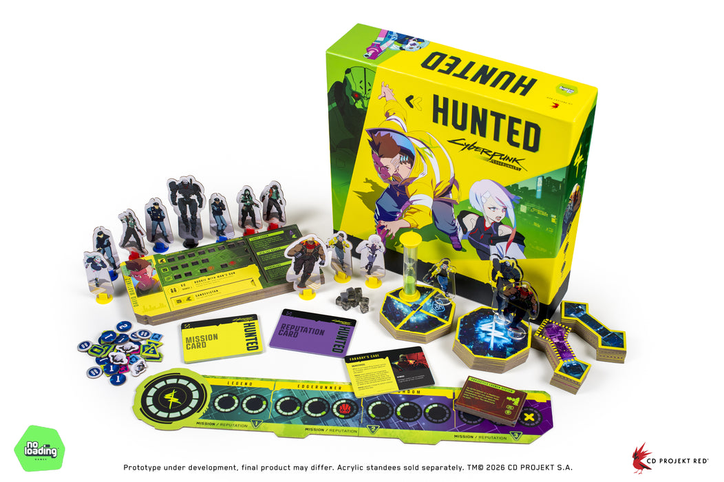 [PREORDER] Cyberpunk Edgerunners: Hunted | Boardgame