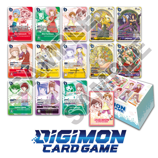 [PREORDER] DIGIMON CG PREMIUM HEROINES SET