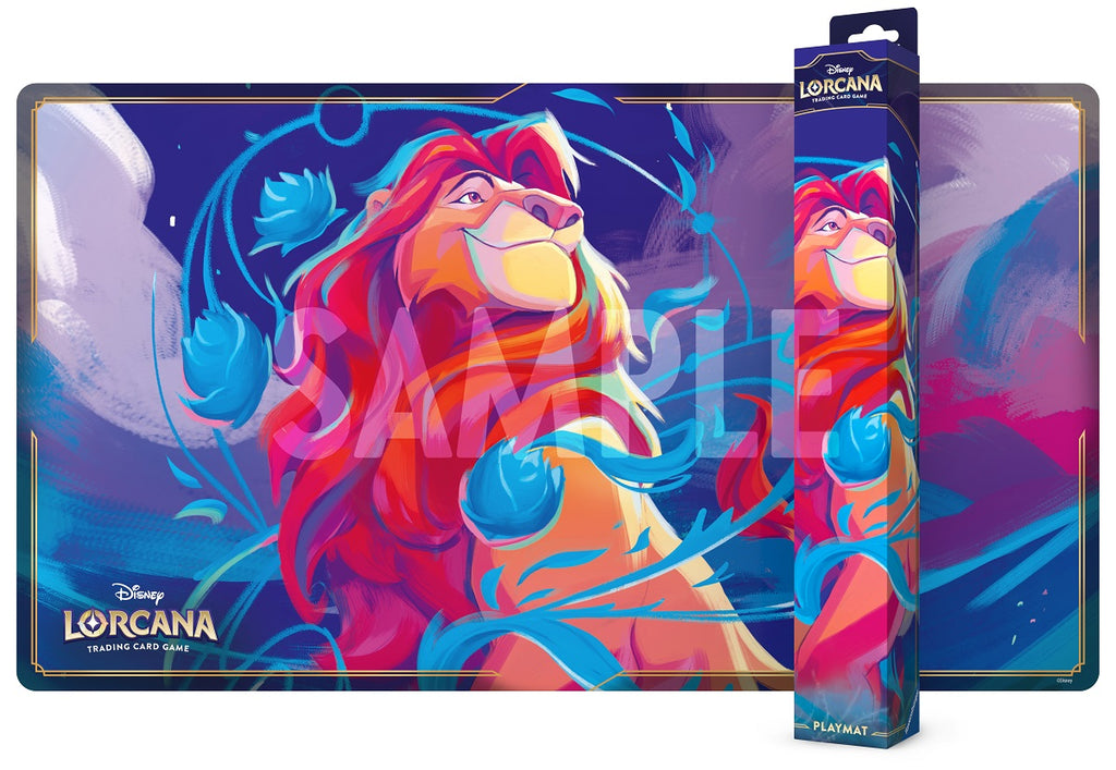 DISNEY LORCANA SET 9 MUFASA PLAYMAT — Heroes World