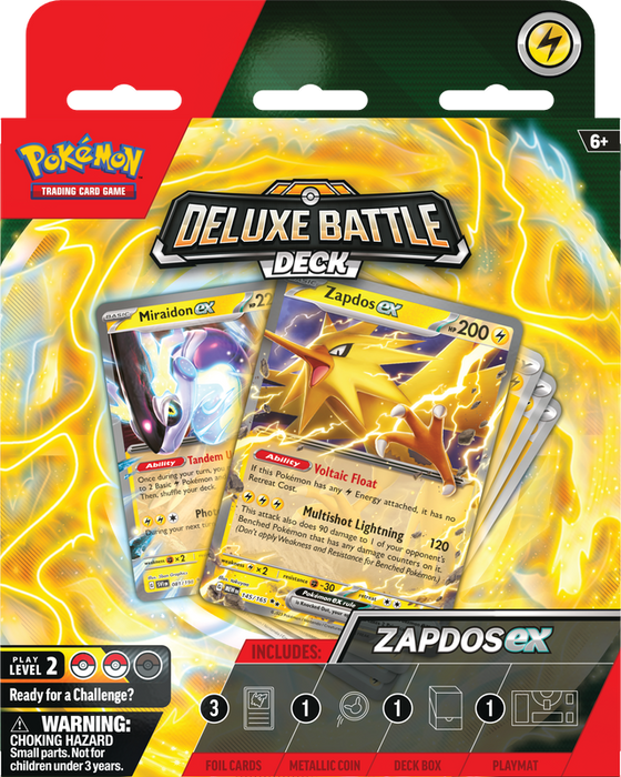 Pokemon Deluxe Battle Decks Ninetales/Zapdos EX