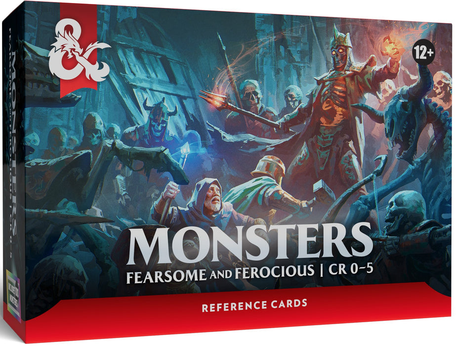 [PREORDER] Reference Cards Monsters | Fearsome and Ferocious | Dungeons & Dragons RPG