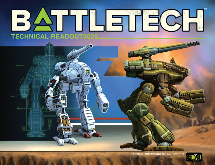 Technical Readout 3025 Commemorative Edition | Battletech | Catalyst Game Labs