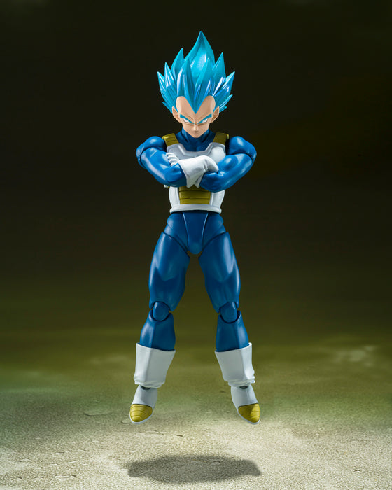 TAMASHII NATIONS DRAGON BALL SUPER SAIYAN GOD SUPER SAIYAN VEGETA UNWAVERING SAIYAN PRIDE S.H. FIGUARTS