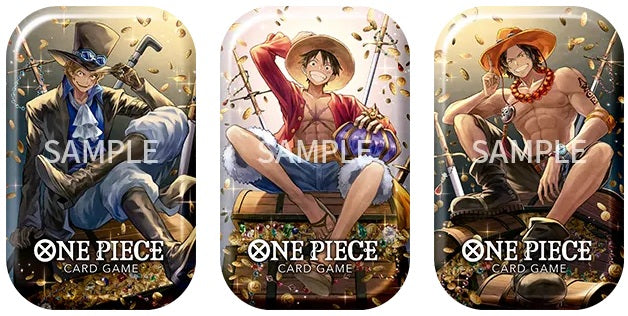 ONE PIECE CG TS02 TIN PACK SET VOL 02 (Set of 3 Tins) | Trading Card Game | Bandai