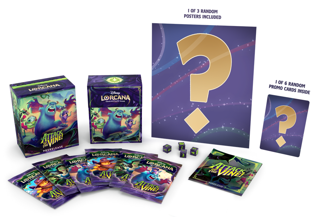 Take Home Pre-Release Kit | Attack of the Vine ! | Disney Lorcana