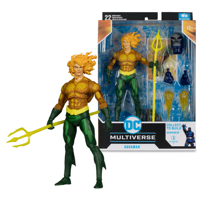 JUSTICE LEAGUE TASK FORCE - AQUAMAN (DC BUILD-A 7" FIG WV14)