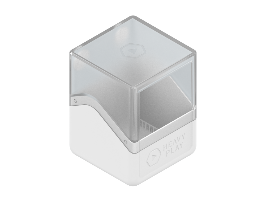 RFG Deck Box 100 DS | Cleric White | Heavy Play