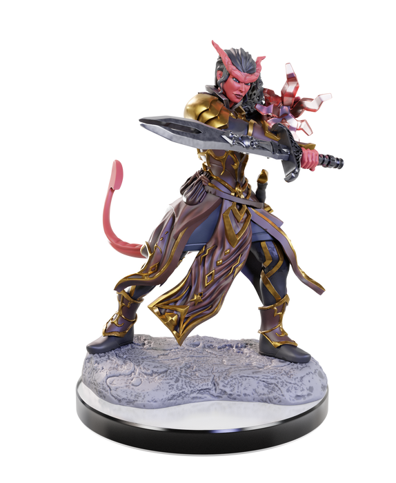 DND UNPAINTED MINIS WV22 TIEFLING WARLOCKS | DnD | Wizkids