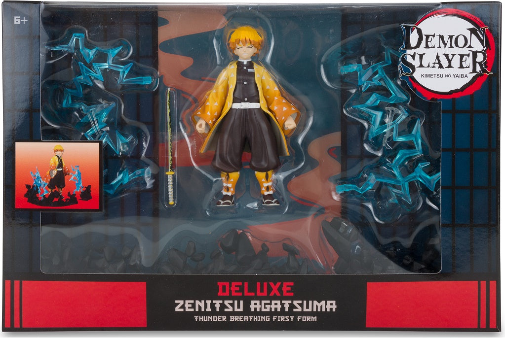 DEMON SLAYER 5" DLX WV1-ZENITSU W/ THUNDER BREATH | Action Figure | McFarlane Toys