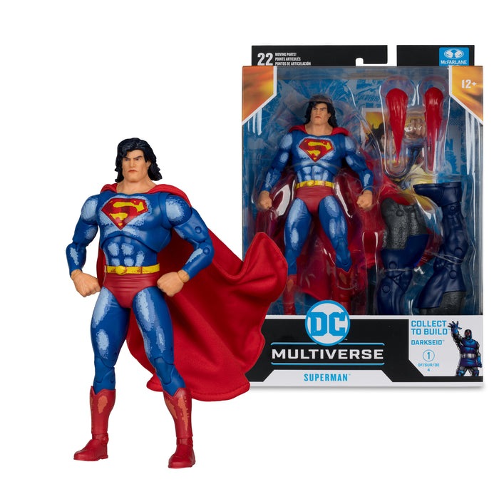 JUSTICE LEAGUE TASK FORCE - SUPERMAN (DC BUILD-A 7" FIG WV14)