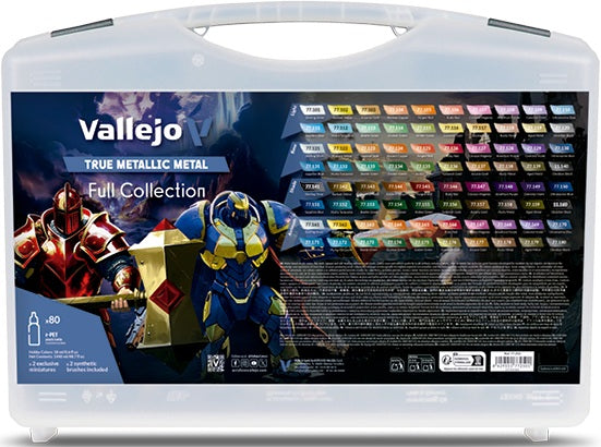 [PREORDER] True Metallic Metal Color Case | Paint Set | Vallejo