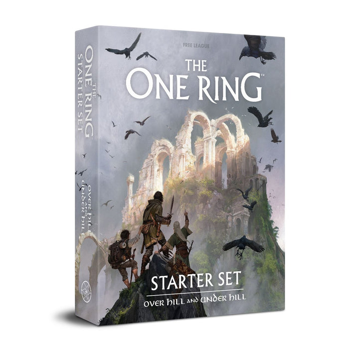 The One Ring Over Hill and Under Hill Starter Set | The Lord of the Rings RPG | Free League Publishing