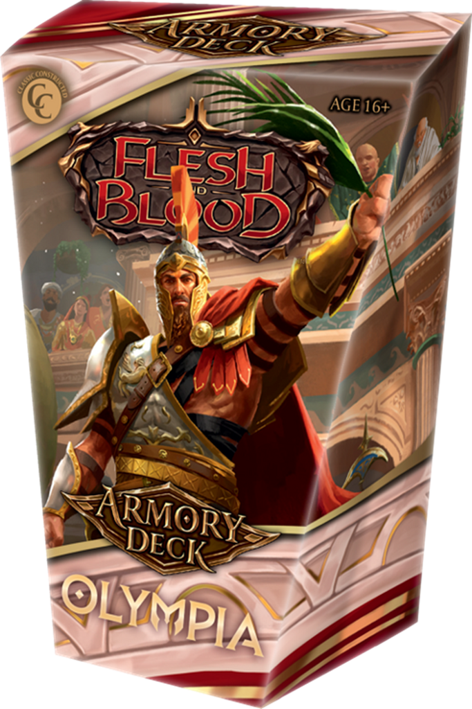 PREORDER] FLESH AND BLOOD ARMORY DECK OLYMPIA | TCG | Legend Story