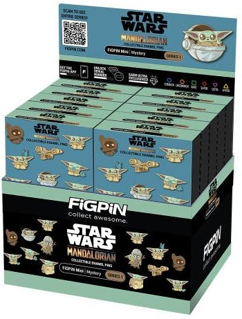 Mystery Minis Box | Star Wars Mandalorian Grogu | FiGPiN