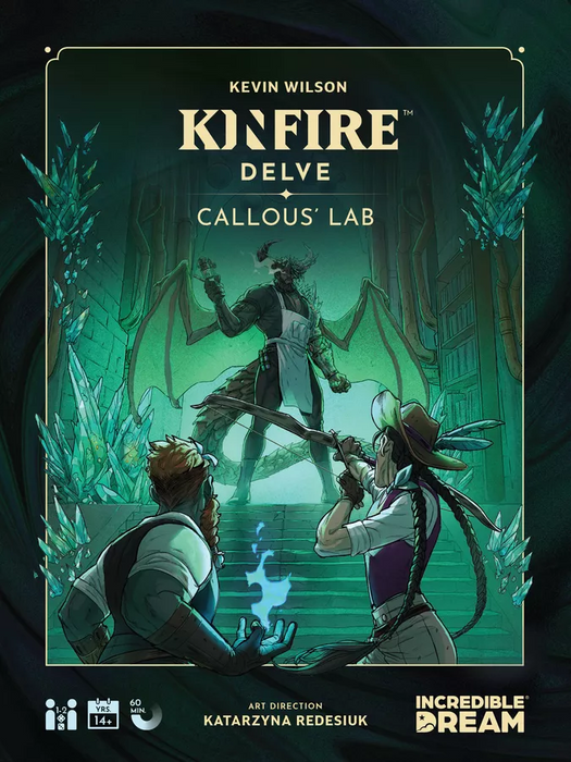 KINFIRE DELVE: CALLOUS' LAB | BOARD GAME | INCREDIBLE DREAM STUDIOS