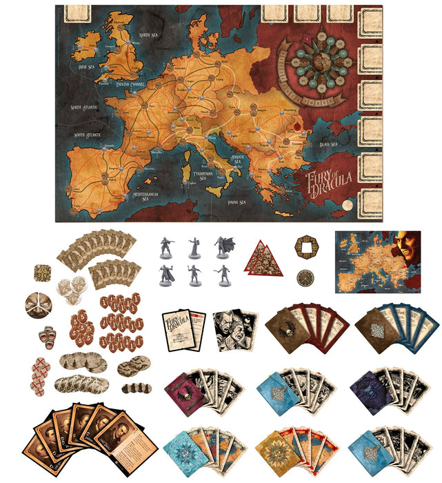 [PREORDER SEPTEMBER 2026] FURY OF DRACULA (5th Edition) | Board Game | AVALON HILL/HASBRO/WOTC