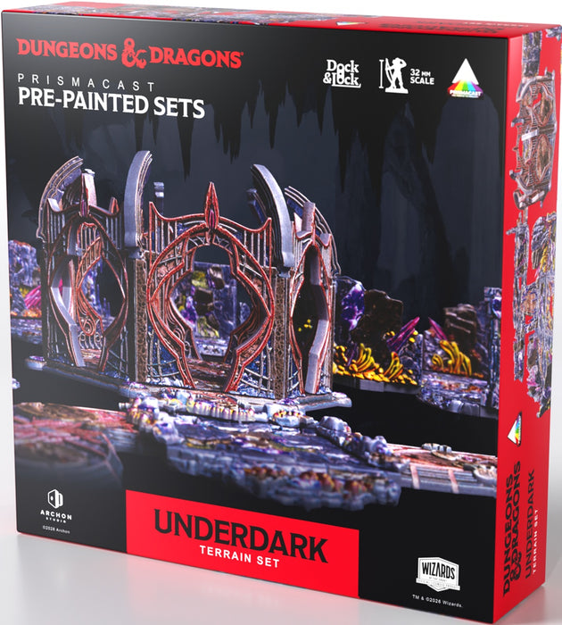 Pre-Painted Underdark Terrain Set | Dungeons & Dragons | Wizards Of The Coast