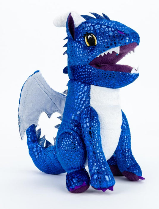 PLUSH DICE BAG BLUE DRAGON | DnD Accessories | Fanroll