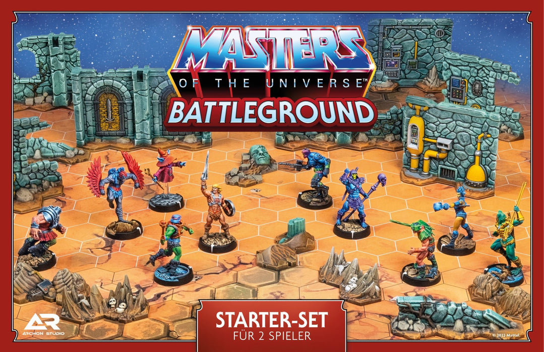 MASTERS OF THE UNIVERSE BATTLEGROUND STARTER SET