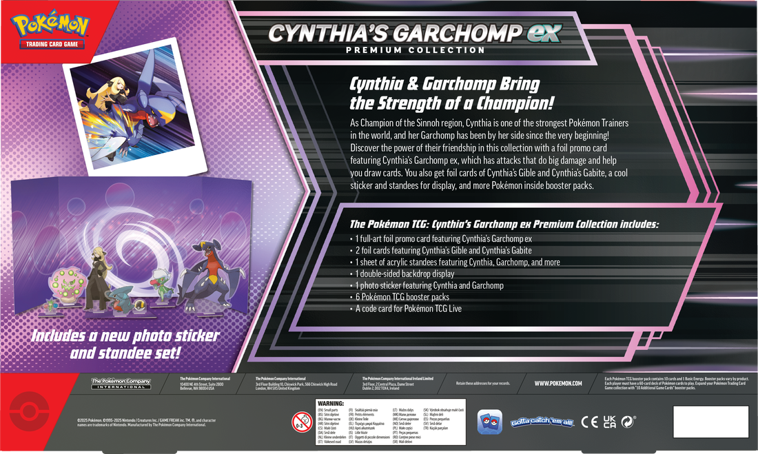 Cynthia's Garchomp EX Premium Collection | Pokemon TCG