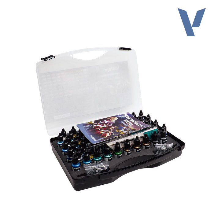 [PREORDER] True Metallic Metal Color Case | Paint Set | Vallejo