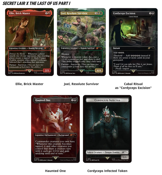 [PREORDER] Secret Lair Playstation Super Drop The Last of Us Part 1: Chasing Hope | Magic the Gathering | Non-Foil