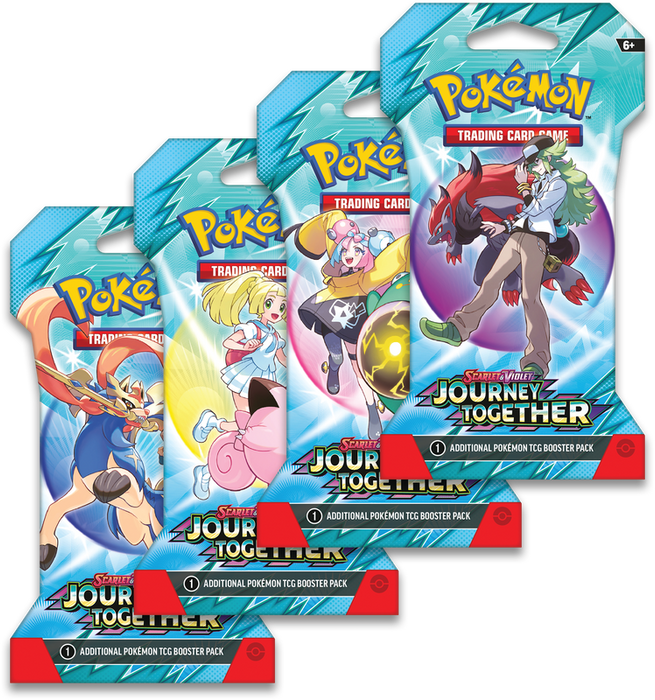 Pokémon SV9 Journey Together Sleeved Booster Pack | Heroes World