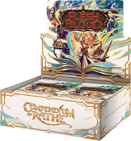 FLESH AND BLOOD COMPENDIUM OF RATHE BOOSTER BOX (FAB) | TCG | Legend Story Studios