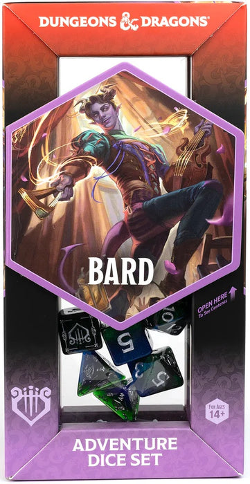 DND ADVENTURE DICE BARD: BLUE | Sirius Dice