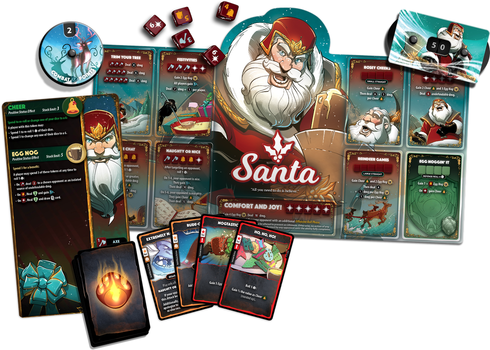 [PREORDER] Santa | Hero Pack | Dice Throne