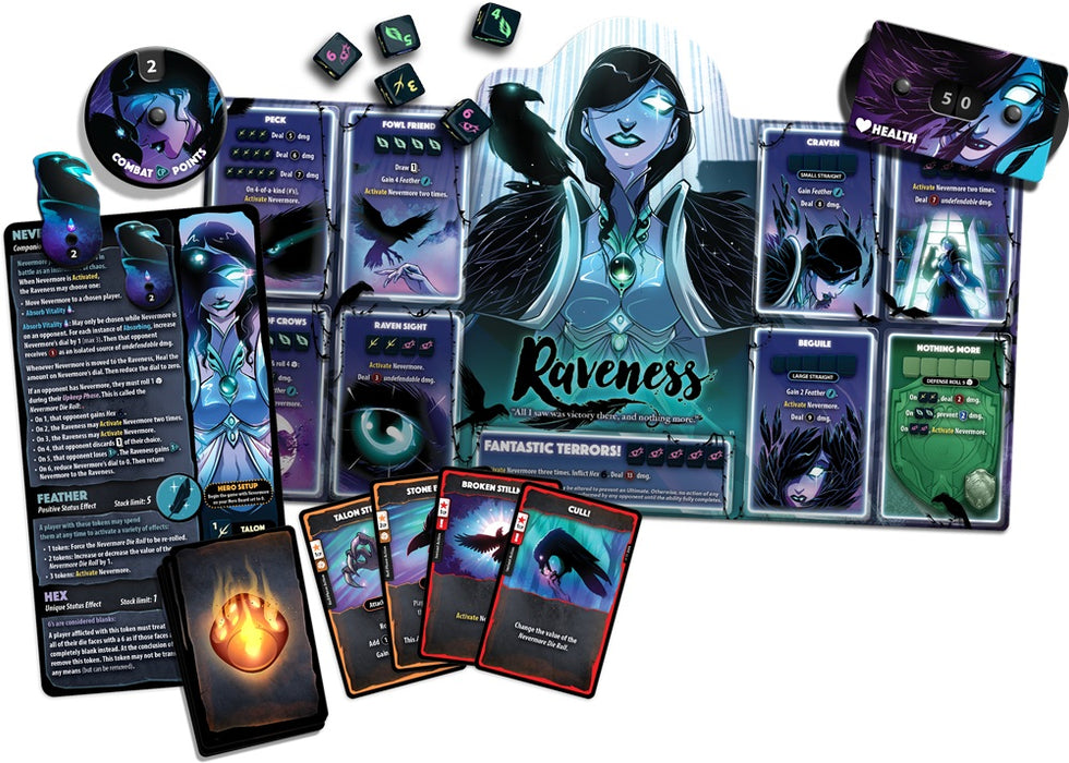 [PREORDER] Raveness | Hero Pack | Dice Throne