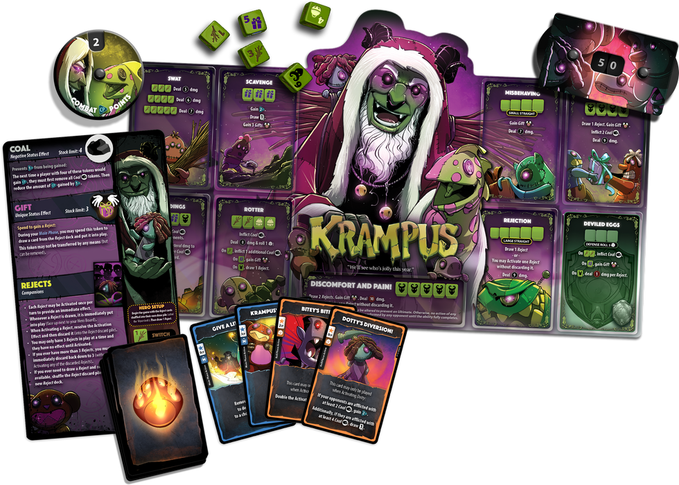 [PREORDER] Krampus | Hero Pack | Dice Throne