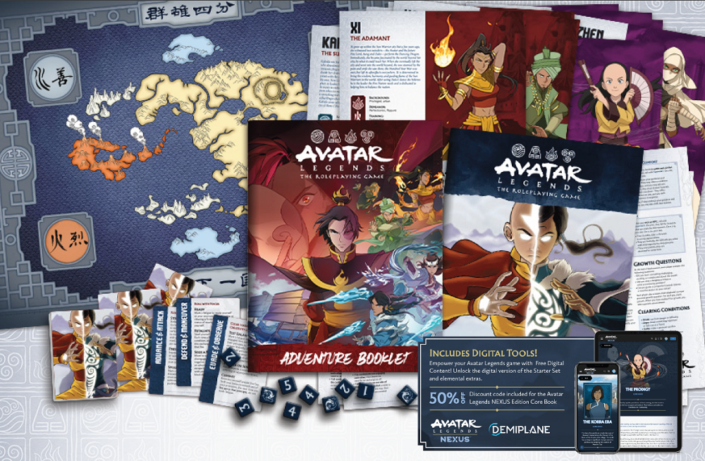 AVATAR LEGENDS RPG STARTER SET