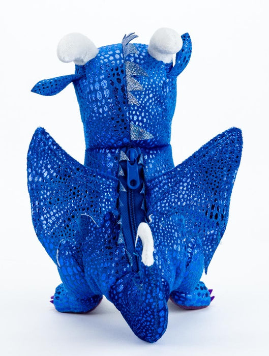 PLUSH DICE BAG BLUE DRAGON | DnD Accessories | Fanroll