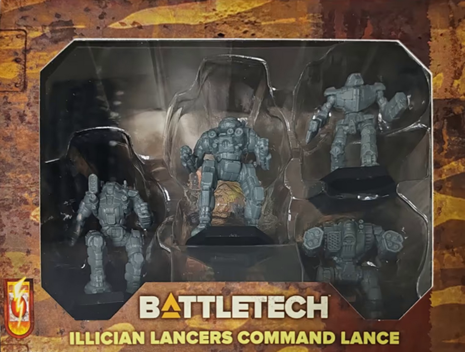 Illician Lancers Command Lance Force Pack | Battletech | Catalyst Game Labs
