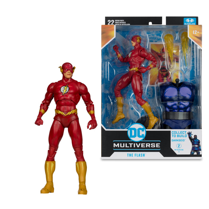 JUSTICE LEAGUE TASK FORCE - THE FLASH (DC BUILD-A 7" FIG WV14)