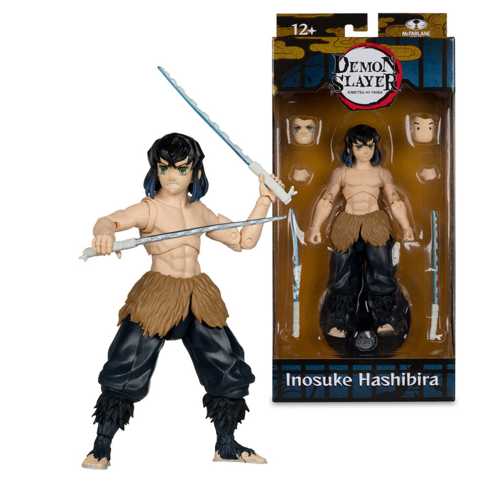 DEMON SLAYER 7" WV5 HASHIBIRA INOSUKE (UNMASKED) (SEASON 2) | Action Figure | McFarlane Toys