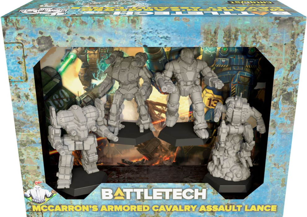 McCarron's Armored Cavalry Assault Lance | Battletech | Catalyst Game Labes