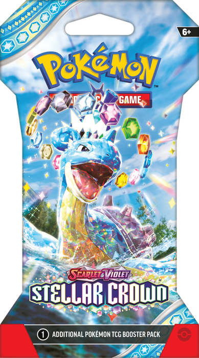 SLEEVED POKEMON SV7 STELLAR CROWN PACK