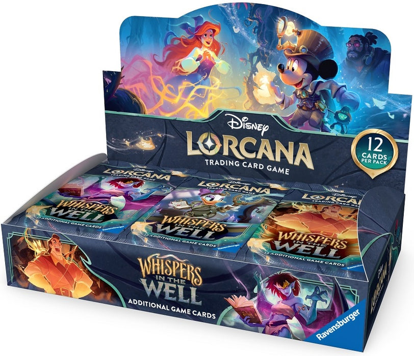 Whispers in the Well Booster Case | Disney Lorcana TCG Set 10 | Ravensburger