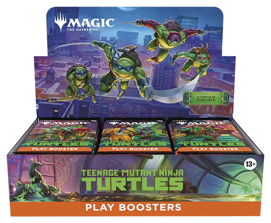 ゲームキャラクター Ninja turtle Box set Booster Case (Case of 4) | Universes Beyond: Teenage Mutant Ninja