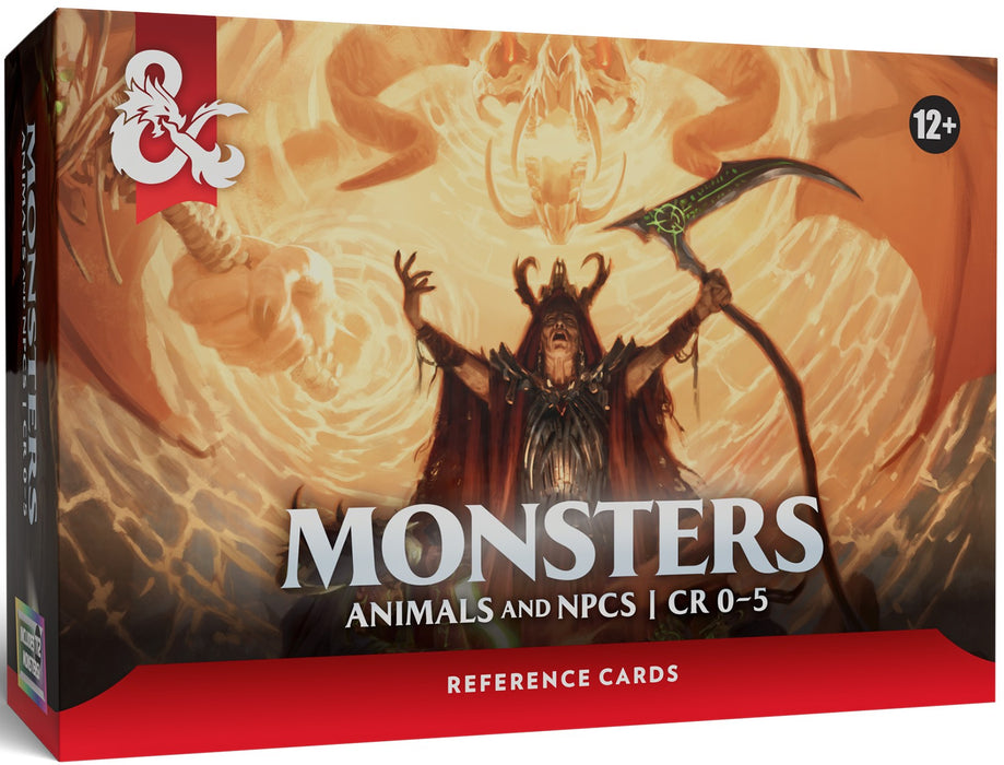 [PREORDER] Reference Cards Monsters | Animals and NPCs | Dungeons & Dragons RPG