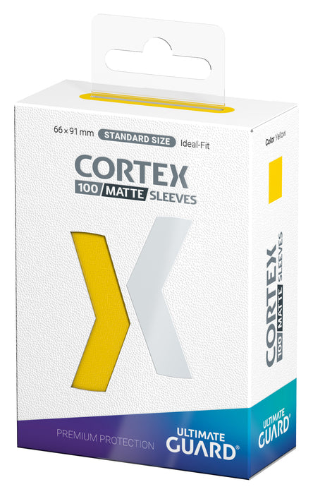 UG SLEEVES CORTEX STD GLOSSY YELLOW 100CT