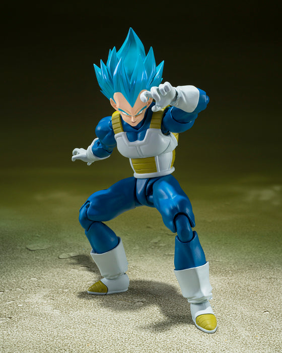 TAMASHII NATIONS DRAGON BALL SUPER SAIYAN GOD SUPER SAIYAN VEGETA UNWAVERING SAIYAN PRIDE S.H. FIGUARTS