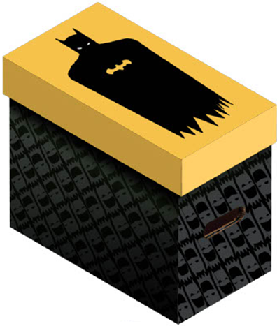 DC SHORT COMIC BOX: BATMAN CAPE & COWL — Heroes World