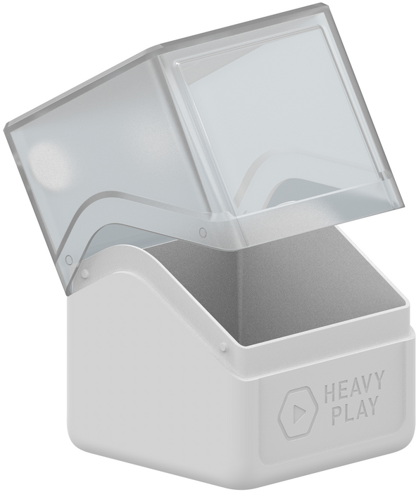 RFG Deck Box 100 DS | Cleric White | Heavy Play