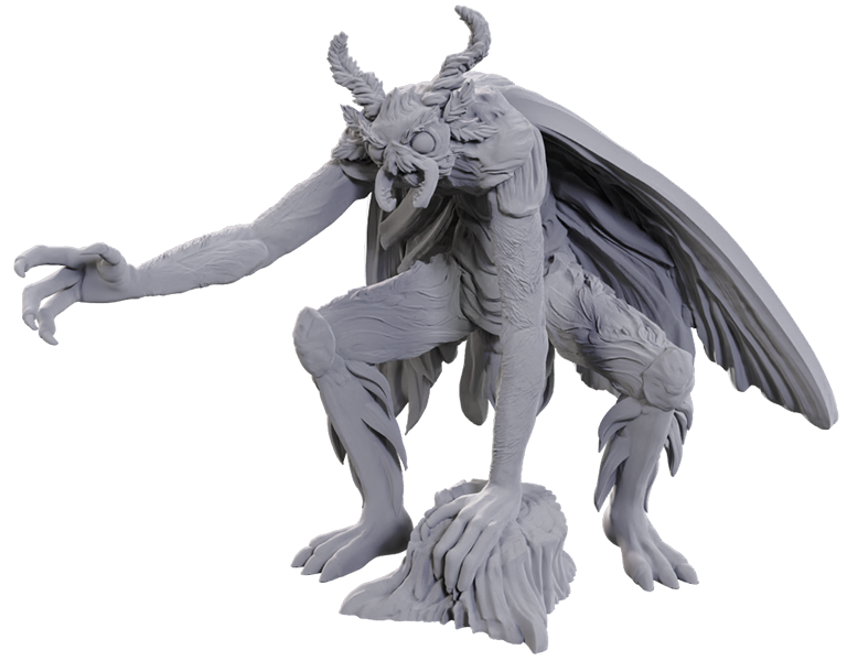 DND UNPAINTED MINIS WV25 MOTHMAN
