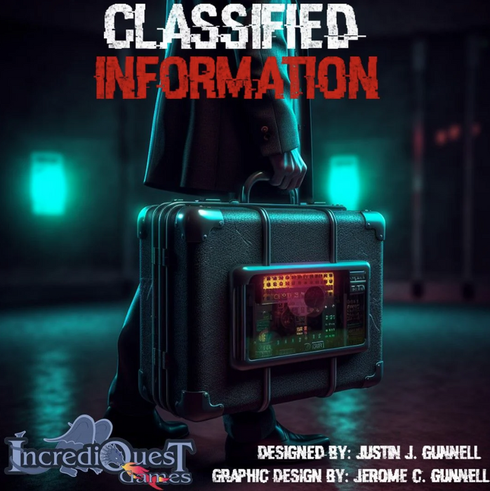 [PREORDER] CLASSIFIED INFORMATION (CLAMSHELL)