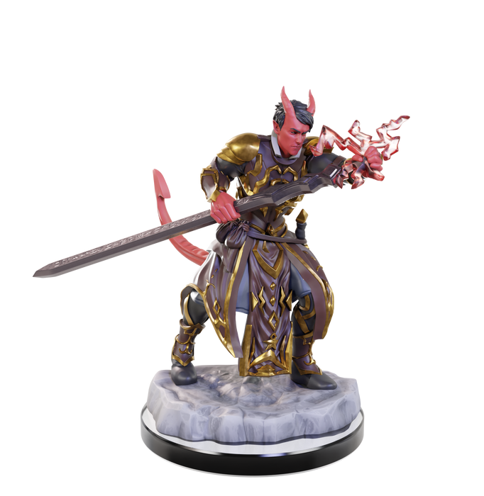 DND UNPAINTED MINIS WV22 TIEFLING WARLOCKS | DnD | Wizkids