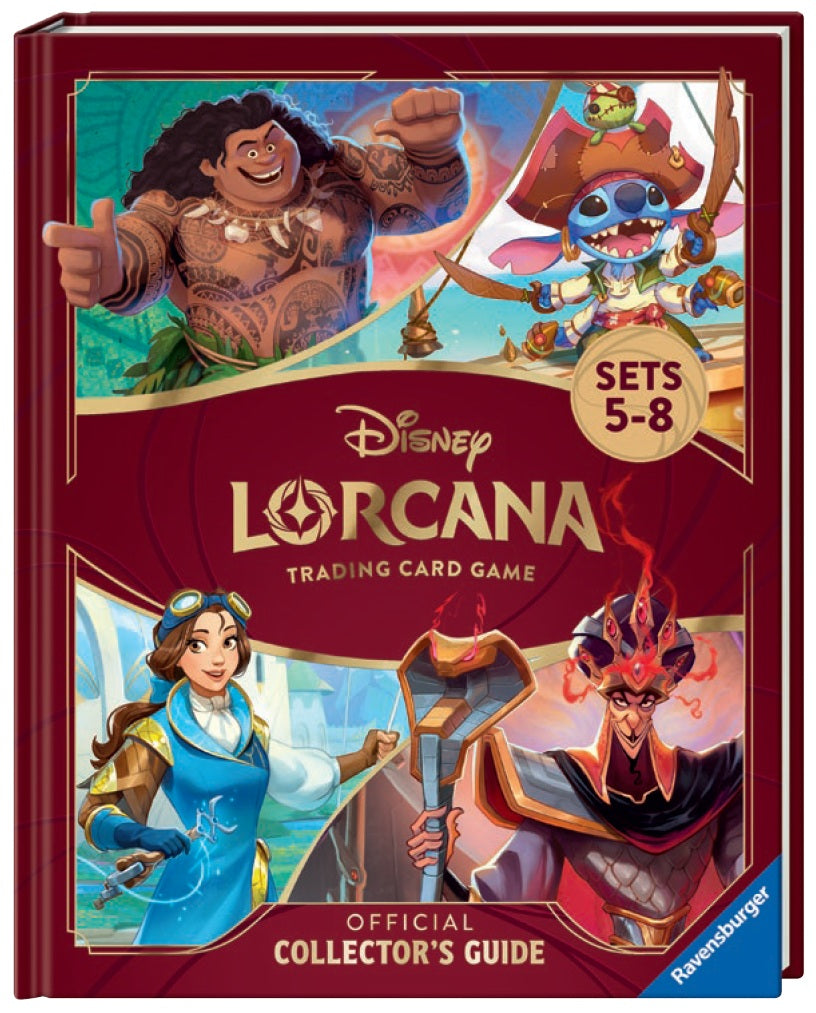 Official Collector's Guide | Sets 5-8 | Disney Lorcana Heroes World Official Collector's Guide | Sets 5-8 | Disney Lorcana Heroes World